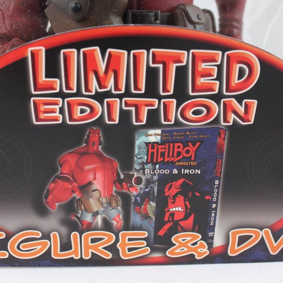 Limited Edition HellBoy Figurine Missing DVD Blood - Picture 10 of 10